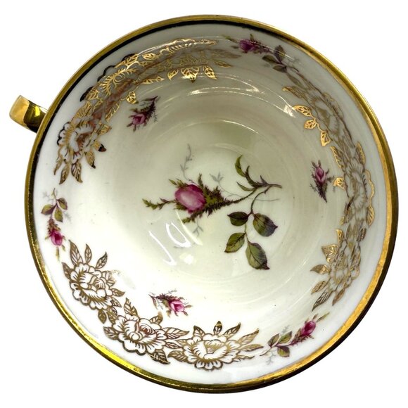 Vintage Eschenbach Bavaria Germany Bone China Tea Cup & Saucer Plate Trio Set - Picture 11 of 14